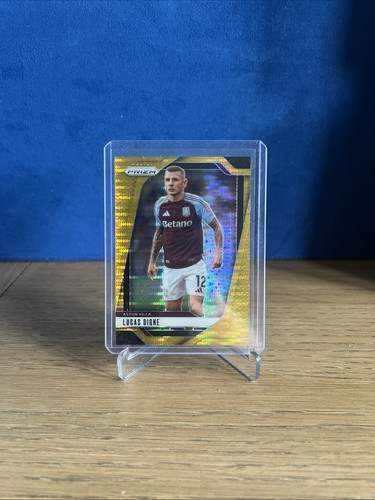 Lucas Digne 2024 Panini Prizm Gold Pulsar /10
