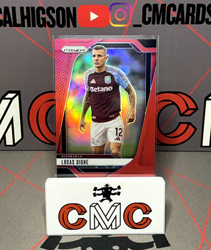 Lucas Digne 2024 Panini Prizm Red /199