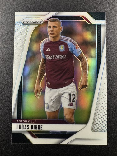 Lucas Digne 2024 Panini Prizm White /35