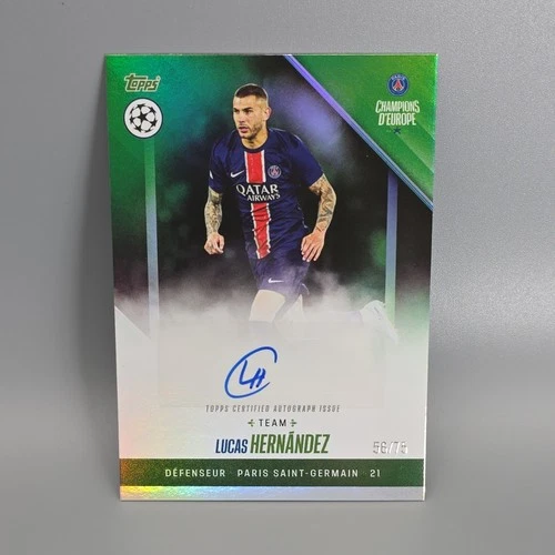 Lucas Hernandez 2024 Topps Champions of Europe /75