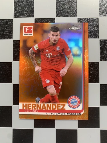 Lucas Hernandez 2019 Topps Chrome Bundesliga Orange /25