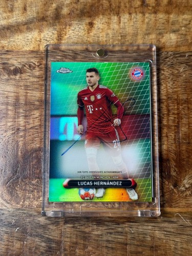 Lucas Hernandez 2022 Topps Chrome Green /25