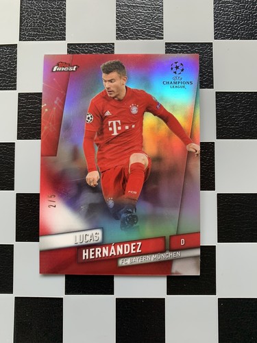 Lucas Hernandez 2019 Topps Finest Red /5