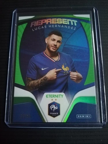 Lucas Hernandez 2025 Panini Eternity Bleus Green /50 /50