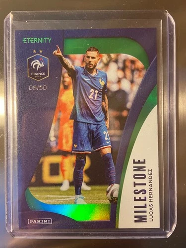 Lucas Hernandez 2025 Panini Eternity Bleus Green /50 /50