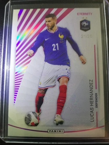Lucas Hernandez 2025 Panini Eternity Bleus Magenta /25 /25