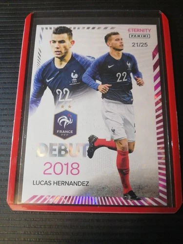 Lucas Hernandez 2025 Panini Eternity Bleus Magenta /25 /25