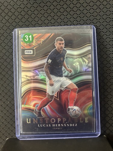 Lucas Hernandez 2023 Panini Select FIFA Silver