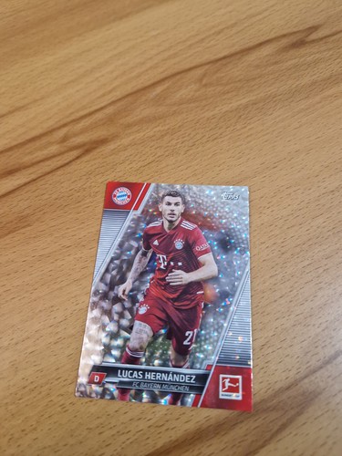 Lucas Hernández 2021 Topps Bundesliga Flagship Sparkle Foil