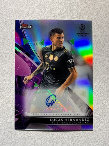 Lucas Hernández 2021 Topps Finest