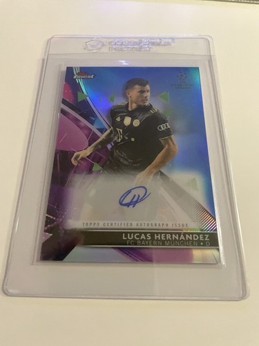 Lucas Hernández 2021 Topps Finest /150