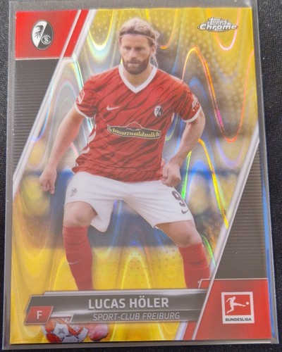 Lucas Höler 2021 Topps Chrome Gold Wave