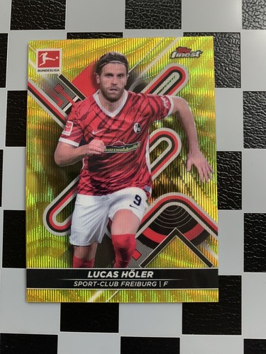 Lucas Höler 2021 Topps Finest Yellow /350