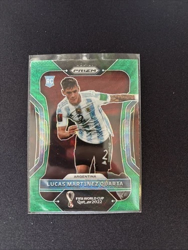 Lucas Martinez Quarta 2022 Panini Prizm Green Wave