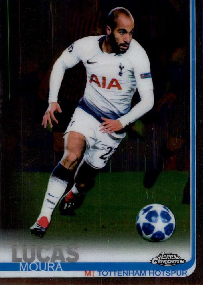 Lucas Moura 2018 Topps Chrome UCC 2
