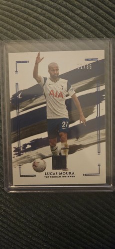 Lucas Moura 2020 Panini Impeccable Sapphire /35