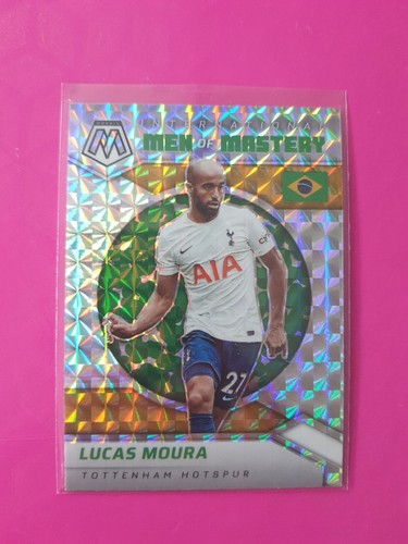 Lucas Moura 2021 Panini Mosaic EPL Prizm Silver