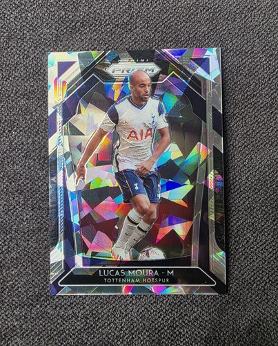 Lucas Moura 2020 Panini Prizm Cracked Ice Prizm /23