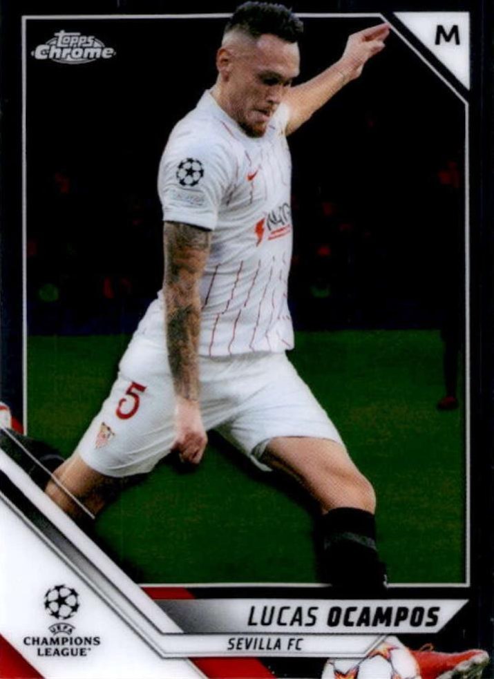 Lucas Ocampos 2021 Topps Chrome UCC 193