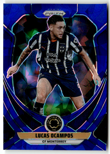 Lucas Ocampos 2025 Panini Prizm Blue Ice /175
