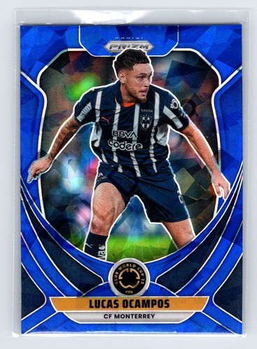 Lucas Ocampos 2025 Panini Prizm Club World Cup Blue Ice /175