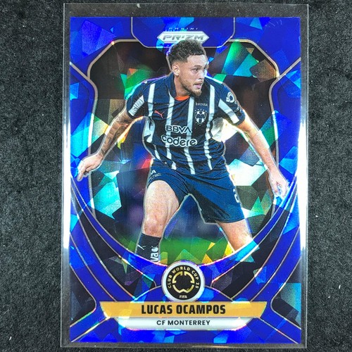 Lucas Ocampos 2025 Panini Prizm FIFA Club World Cup Blue Ice /175