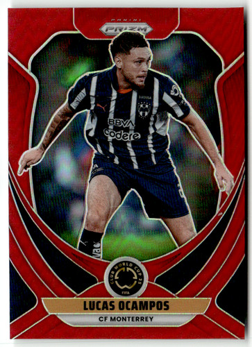 Lucas Ocampos 2025 Panini Prizm Red Prizm /199