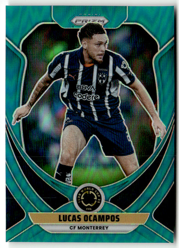 Lucas Ocampos 2025 Panini Prizm Teal Prizm /99