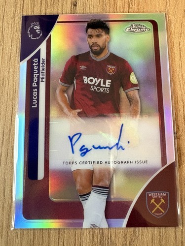 Lucas Paquetá 2026 Topps Chrome
