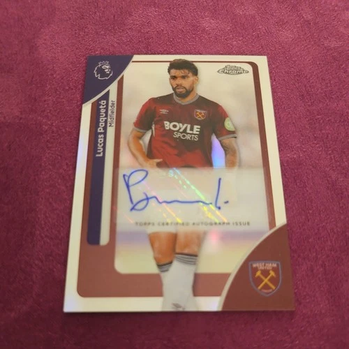 Lucas Paquetá 2026 Topps Chrome Chrome