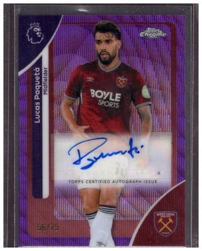 Lucas Paqueta 2025 Topps Chrome /75