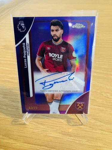 Lucas Paqueta 2026 Topps Chrome /75