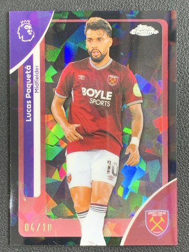 Lucas Paqueta 2026 Topps Chrome Black Sapphire /10