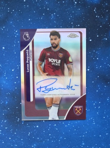 Lucas Paqueta 2025 Topps Chrome Refractor