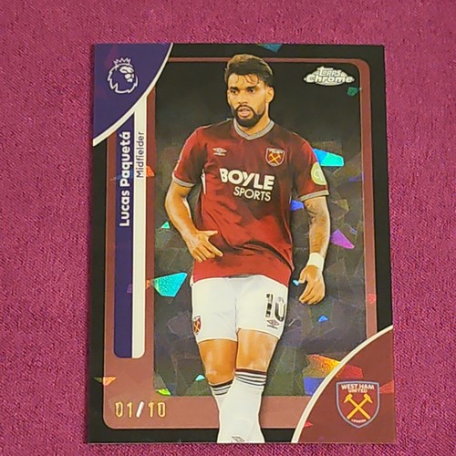 Lucas Paqueta 2026 Topps Chrome Sapphire /10