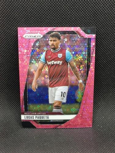 Lucas Paqueta 2024 Panini Premier League Prizm Pink Breakaway /149