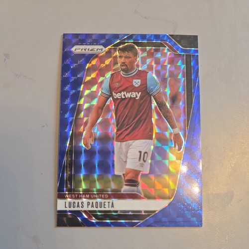 Lucas Paqueta 2024 Panini Prizm Blue Mosaic