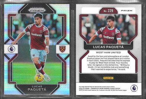 Lucas Paqueta 2023 Panini Prizm Silver