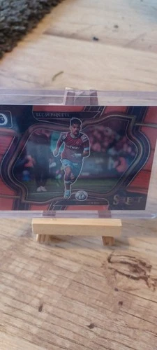 Lucas Paqueta 2023 Panini Select Field Level Orange /75