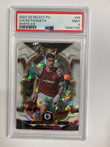 Lucas Paqueta 2022 Panini Select White /25