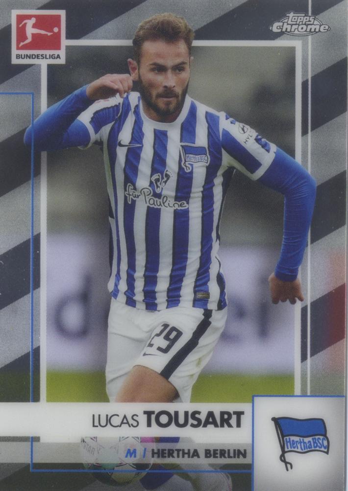 Lucas Tousart 2020 Topps Chrome Bundesliga 7