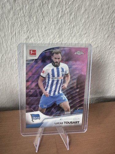 Lucas Tousart 2023 Topps Chrome Bundesliga Pink /75