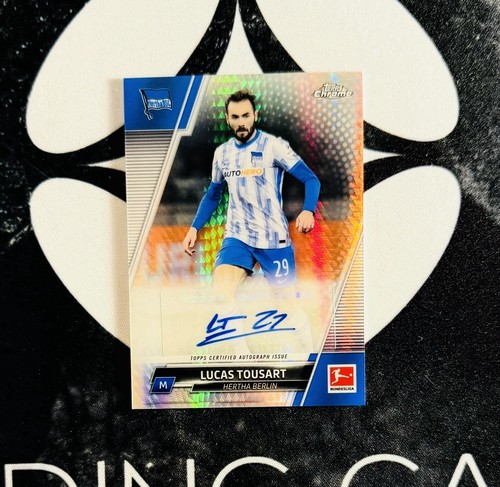 Lucas Tousart 2021 Topps Chrome Bundesliga Prism /175