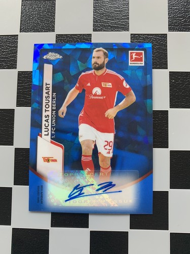 Lucas Tousart 2023 Topps Chrome Bundesliga Sapphire