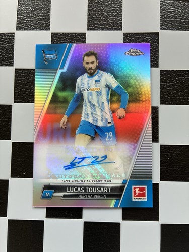 Lucas Tousart 2021 Topps Chrome Pink /75