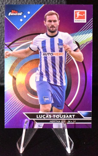 Lucas Tousart 2023 Topps Finest Purple 172/250
