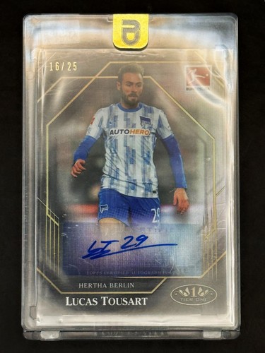Lucas Tousart 2021 Topps Tier One /25