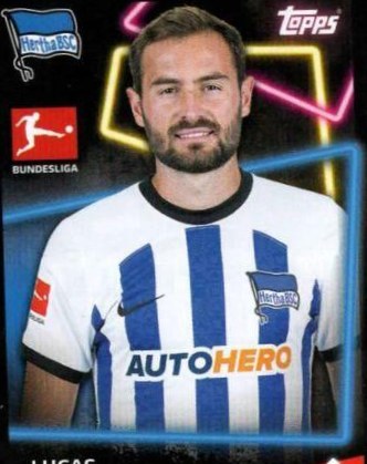 Lucas Tousart 2022 Topps Bundesliga Stickers