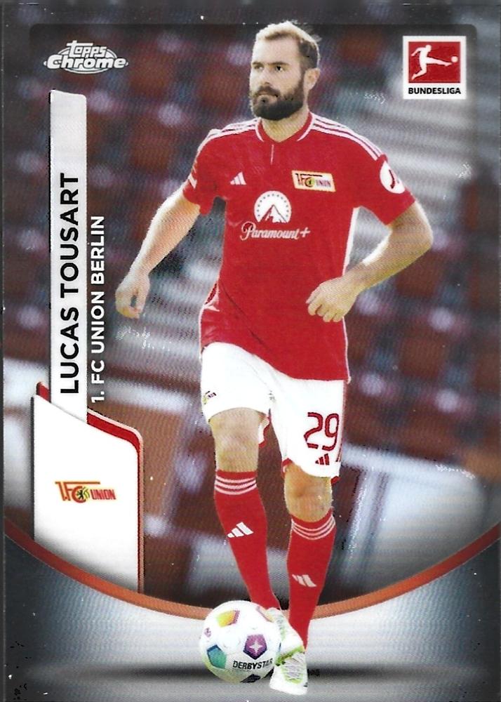 Lucas Tousart 2023 Topps Chrome Bundesliga