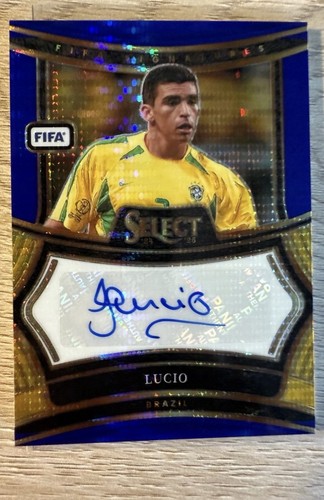 Lucio 2024 Panini Select FIFA Blue Pulsar